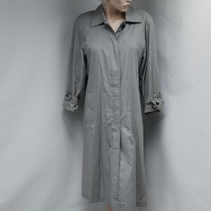 Vintage Woodward Gray Button-Up Light Weight Jacket